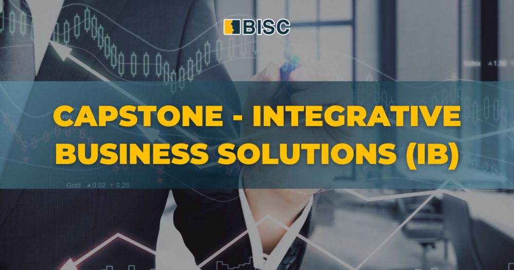 Capstone - Integrative Business Solutions (IB)
