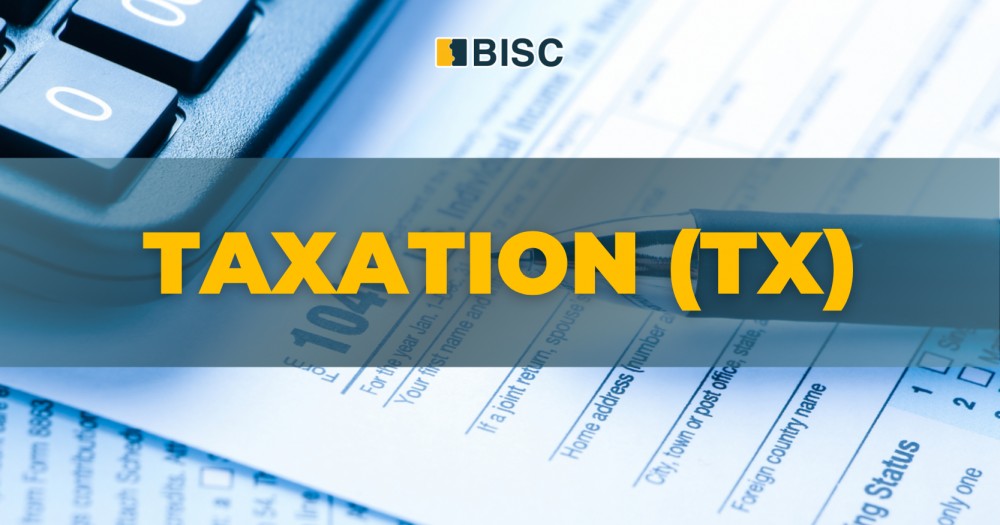 Taxation (TX)