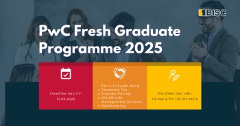 [Cập nhật] Chương trình tuyển dụng PwC Fresh Graduate Programme 2025