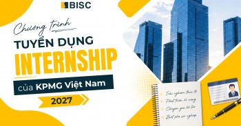Chương trình tuyển dụng Internship của KPMG Việt Nam năm 2027
