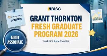 Chương trình tuyển dụng sinh viên mới tốt nghiệp 2026 tại Grant Thornton Việt Nam