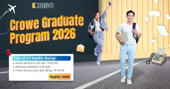 Chương trình tuyển dụng tại Crowe Việt Nam dành cho sinh viên mới tốt nghiệp 2026